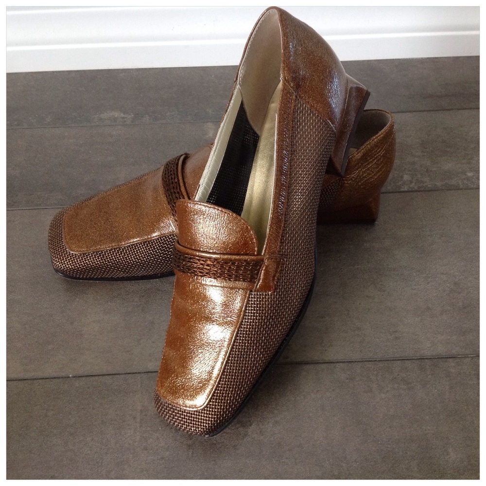 Metallic Copper Shoes